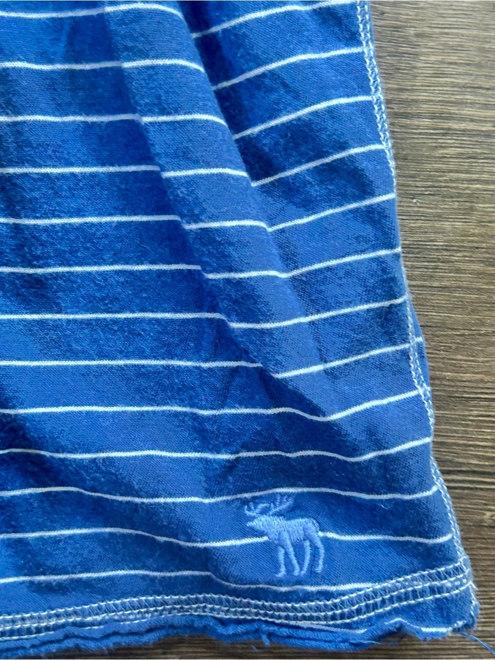 Abercrombie & Fitch Blue Striped Knit Tunic - Picture 3 of 5